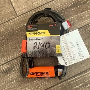 bicycle lock Brand New never used Kryptonite Evolution anti-theft